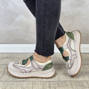 Pantofi dama casual Formazione piele naturala PV2146 - Img 2