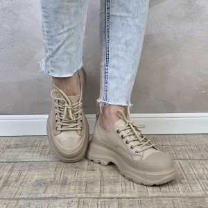 Pantofi dama casual Franco piele naturala PC2338 - Img 2