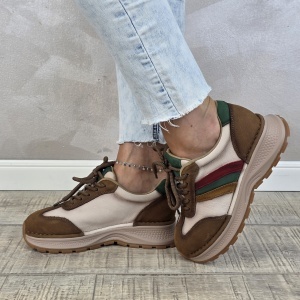 Pantofi dama sport FEELING piele naturala PS816