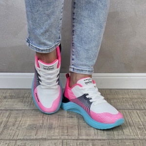 Pantofi dama sport Skechers®Sneakers Snoop Dogg: Snoop Ace - Cyber Walker 186025 WLBP - Img 7