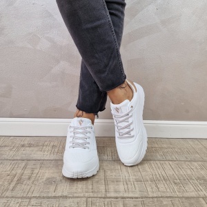 Pantofi dama sport Skechers UNO LITE 310384L WHT - Img 2