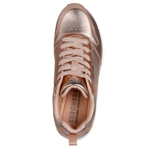 Pantofi dama sport SKECHERS UNO - METALLIXS 177109 RSGD - Img 3