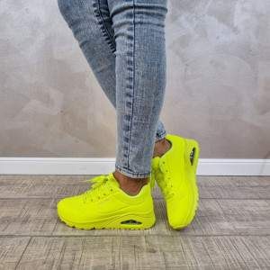 Pantofi sport dama Skechers UNO 73667 NYEL - Img 4