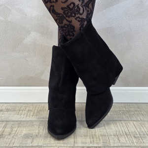 Botine/Ghete dama piele naturala MANOS.RO BT339 - Img 2