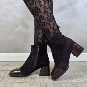 Botine/Ghete dama piele naturala MANOS.RO BT350