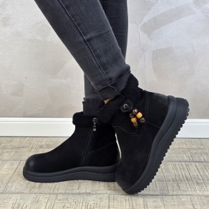 GHETE dama casual Feel piele naturala GD2586 - Img 2