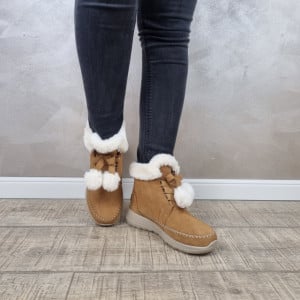 MANOS.RO Ghete dama piele naturala Skechers 144004 CSNT - Img 3