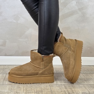 MANOS.RO Ghete dama piele naturala Water Repellent ANA VIOTTI GD2352 - Img 4