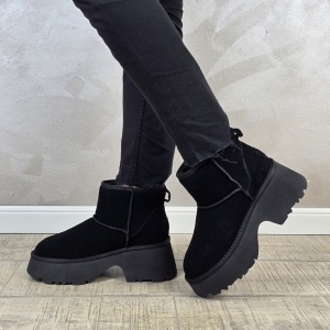 MANOS.RO Ghete dama piele naturala Water Repellent ANA VIOTTI GD2381