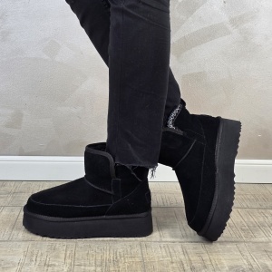 MANOS.RO Ghete dama piele naturala Water Repellent ANA VIOTTI GD2382