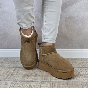 MANOS.RO Ghete dama piele naturala Water Repellent ANA VIOTTI GD2437 - Img 3