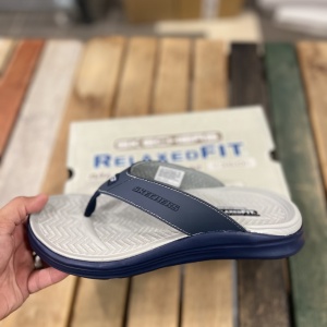 MANOS.RO Pantofi barbati SLIPS-INS Skechers 210069 NVGY - Img 3