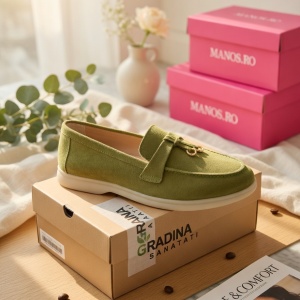 MANOS.RO Pantofi casual dama, piele naturala DY PC2417