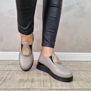 MANOS.RO Pantofi casual dama piele naturala PC1631 - Img 2