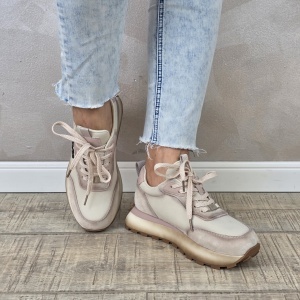 MANOS.RO Pantofi dama casual sport piele naturala Filippo PS681 - Img 3