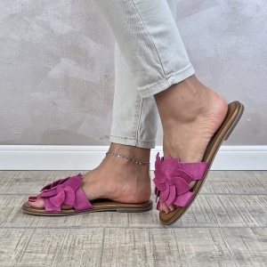 MANOS.RO Papuci dama piele naturala GOLD DEER SV1868 - Img 2