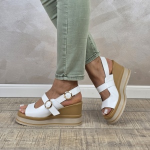 MANOS.RO Sandale dama piele naturala GOLD DEER SP908 - Img 4