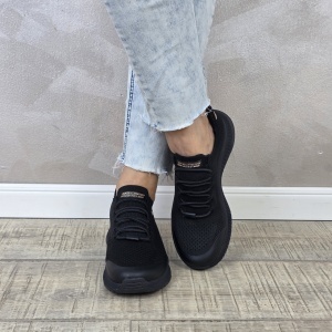 Pantofi dama sport Skechers® Bobs Skillz - Too Essential 117743 BBK - Img 4