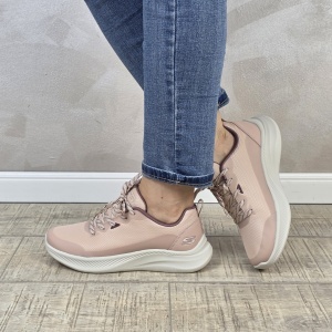 Pantofi dama sport Skechers® Bobs Squad Chaos 117730 BLSH - Img 4