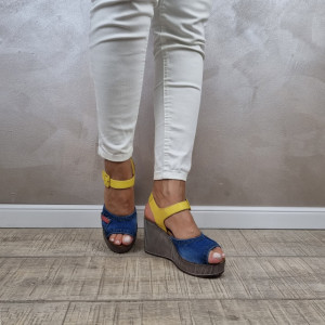Sandale/Pantofi dama Jeans SJ26 - Img 2