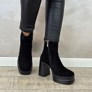 Botine/Ghete dama piele naturala MANOS.RO BT324 - Img 2