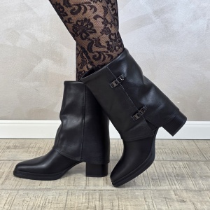 Botine/Ghete dama piele naturala MANOS.RO BT355
