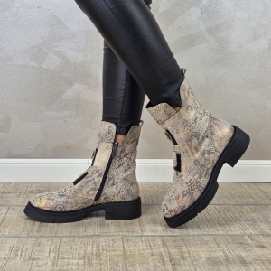 Ghete casual dama MANOS.RO piele naturala GD2332