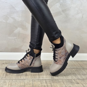 Ghete casual dama MANOS.RO piele naturala GD2334