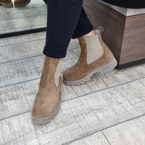Ghete dama piele naturala CASPIAN GD1459 - Img 5
