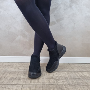 Ghete dama Skechers 167366 BBK - Img 3
