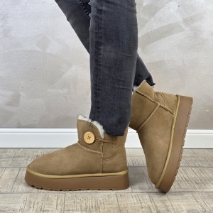 GHETE dama sport/casual Feel piele naturala GD2406