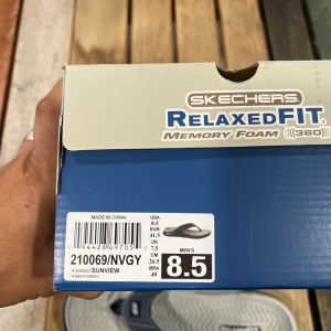 MANOS.RO Pantofi barbati SLIPS-INS Skechers 210069 NVGY - Img 4