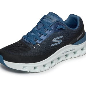Pantofi barbati Skechers Slip-on- Glide-Step Pro - Waverra 233132 BKBL