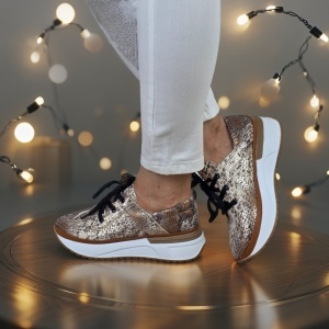 Pantofi casual/sport dama MANOS.RO piele naturala PS676