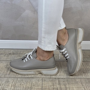 Pantofi casual/sport dama MANOS.RO piele naturala PS731 - Img 3