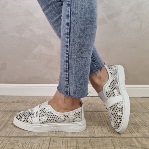 Pantofi casual/sport dama MANOS.RO piele naturala PV2153 - Img 2