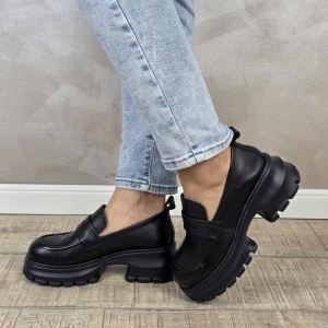 Pantofi dama casual FORMAZIONE piele naturala PC2362 - Img 5