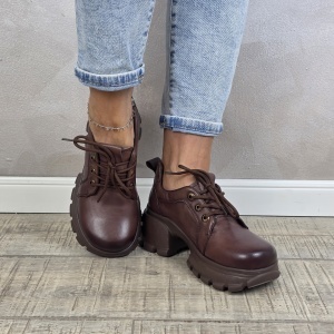 Pantofi dama casual FORMAZIONE piele naturala PC2448 - Img 2