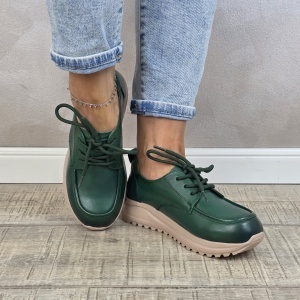 Pantofi dama casual FORMAZIONE piele naturala PC2450 - Img 3