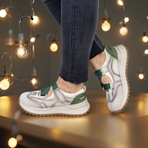 Pantofi dama casual Formazione piele naturala PV2146
