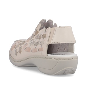 Pantofi dama piele naturala Rieker 413V8-60 - Img 2