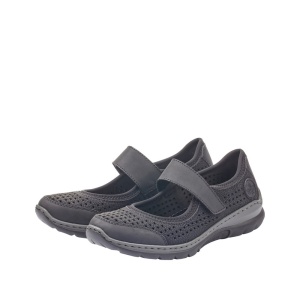 Pantofi dama piele naturala Rieker L32B5-00 - Img 4
