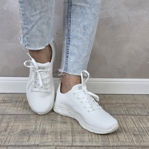 Pantofi dama sport Skechers® Bobs B Flex W 117591 WHT - Img 5