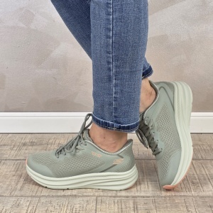 Pantofi dama sport Skechers® Bobs Skillz - Too Essential 117756 OLV - Img 6