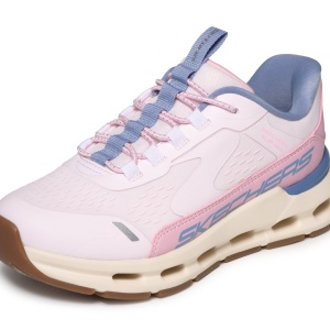 Pantofi dama sport Skechers®, GLIDE-STEP, din material textil 303654L LTPK - Img 4