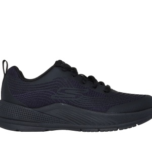 Pantofi dama sport Skechers®- negri, GLIDE-STEP, din material textil 303576L BBK - Img 2