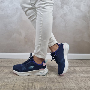 Pantofi dama sport Skechers ArchFit 149723 NVMT - Img 2