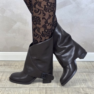 Botine/Ghete dama piele naturala MANOS.RO BT344