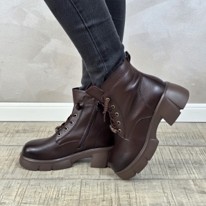 Botine/Ghete dama piele naturala MANOS.RO GD2589 - Img 2