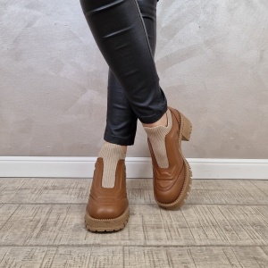 Ghete casual dama Piele naturala MANOS.RO GD2100 - Img 3